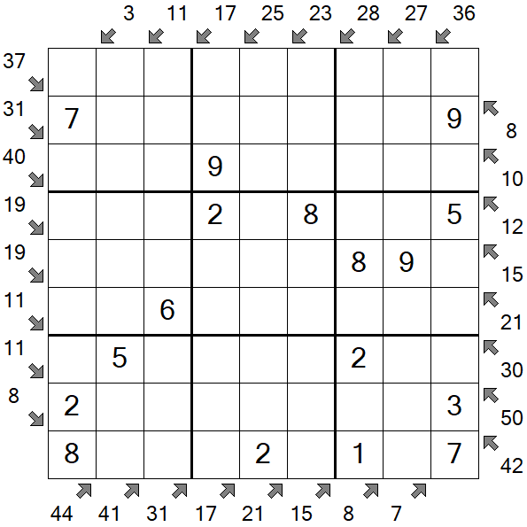 Little Killer Sudoku - Simple