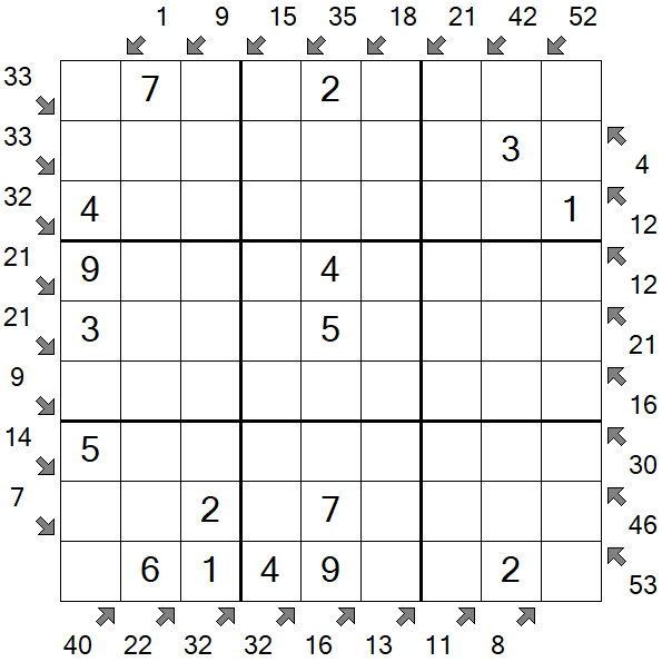 Little Killer Sudoku - Simple
