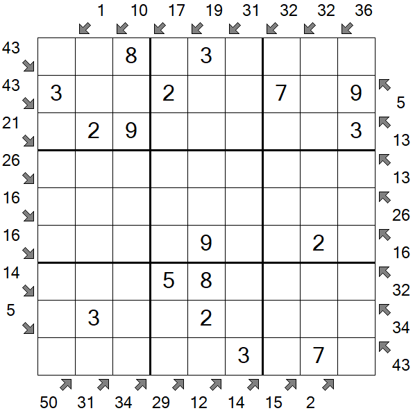 Little Killer Sudoku - Simple