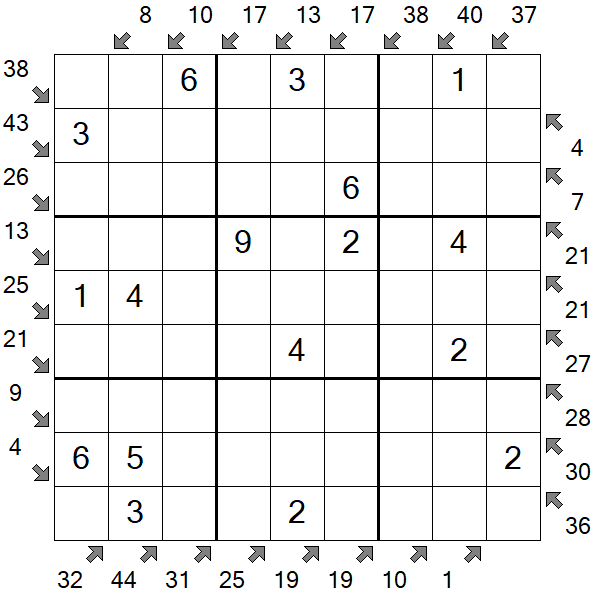 Little Killer Sudoku - Easy