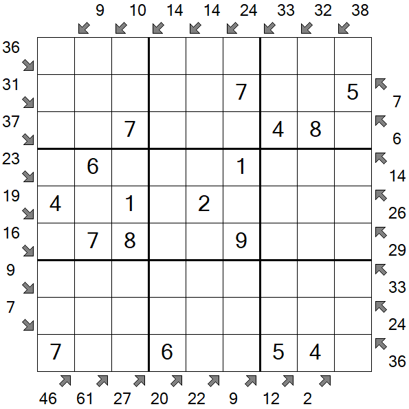 Little Killer Sudoku - Simple