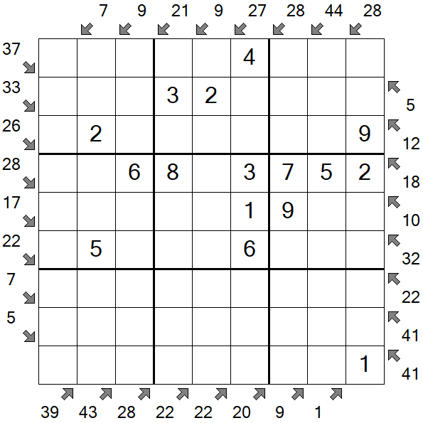 Little Killer Sudoku - Simple