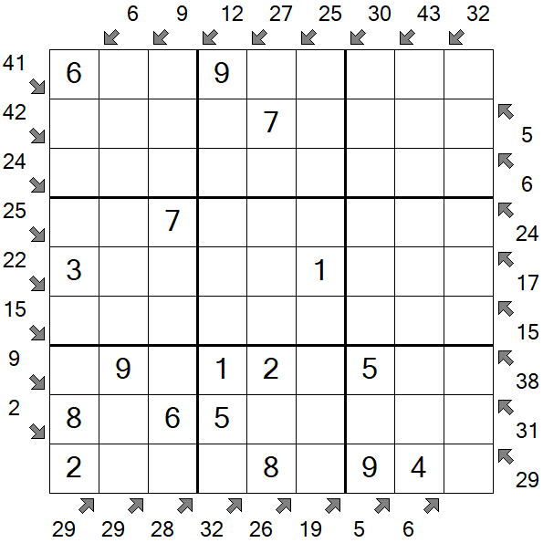 Little Killer Sudoku - Simple