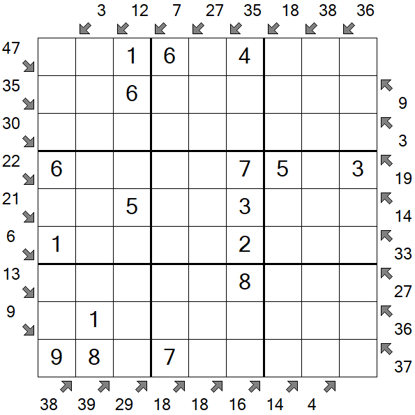 Little Killer Sudoku - Simple