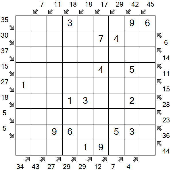 Little Killer Sudoku - Simple