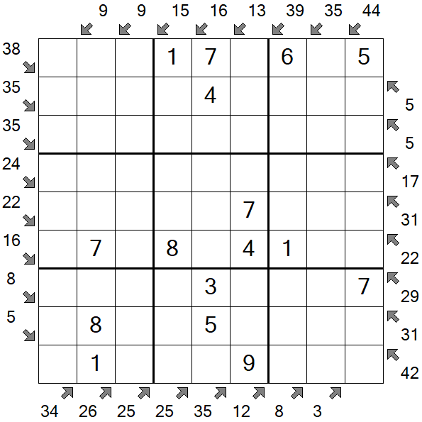 Little Killer Sudoku - Simple