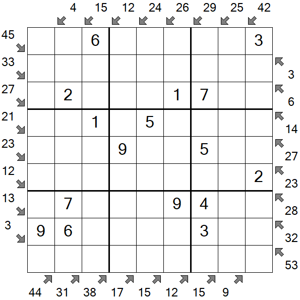 Little Killer Sudoku - Simple