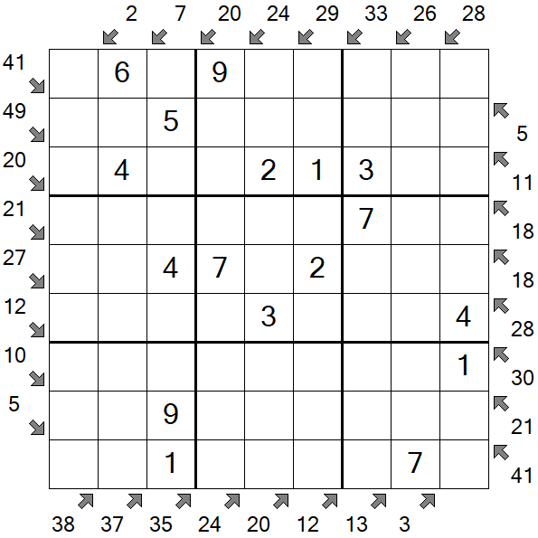 Little Killer Sudoku - Easy