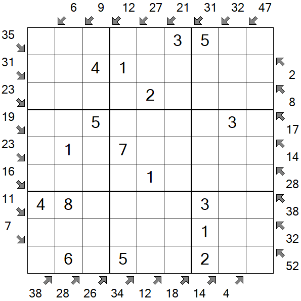 Little Killer Sudoku - Simple