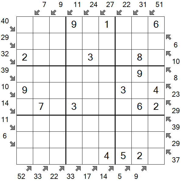 Little Killer Sudoku - Simple