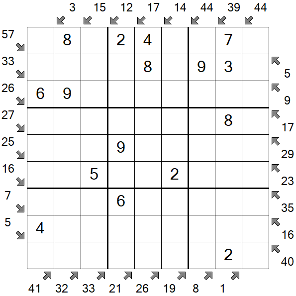 Little Killer Sudoku - Simple
