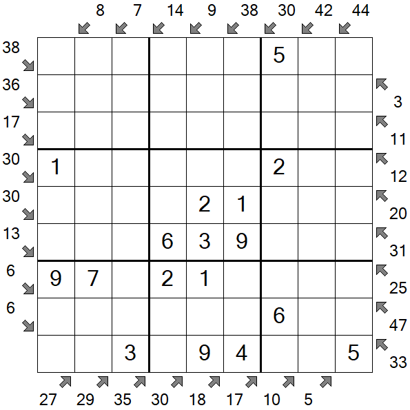 Little Killer Sudoku - Simple