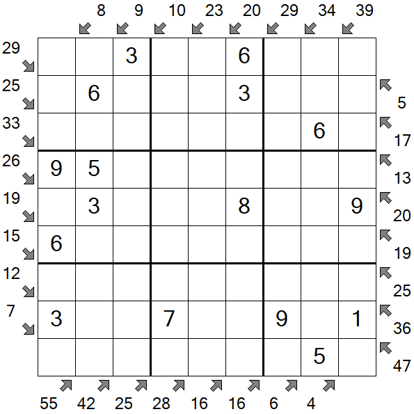 Little Killer Sudoku - Simple