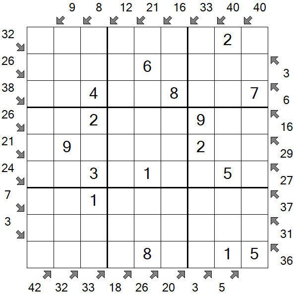 Little Killer Sudoku - Simple