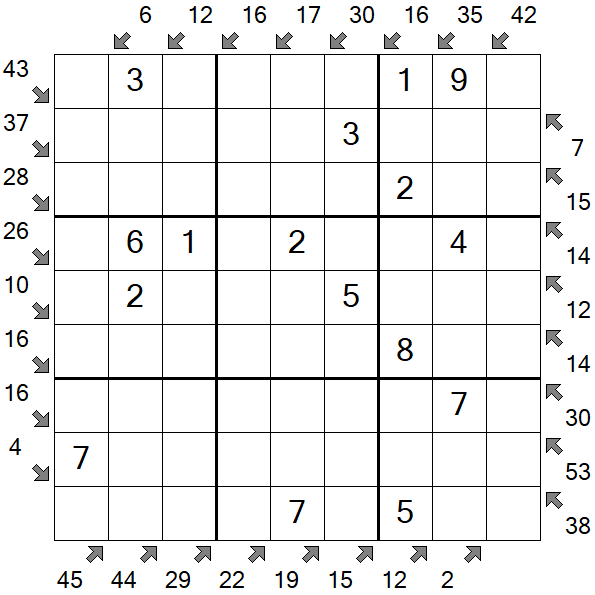 Little Killer Sudoku - Simple