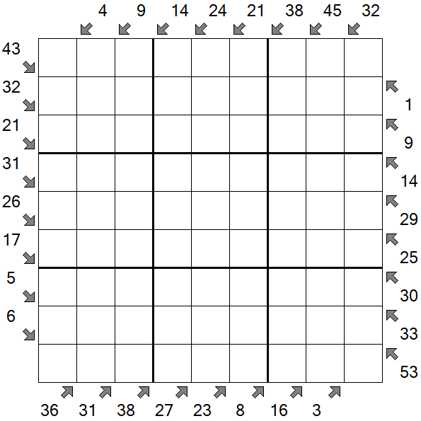 Little Killer Sudoku - Hard