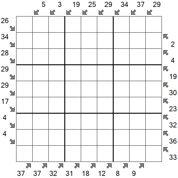 Little Killer Sudoku - Hard