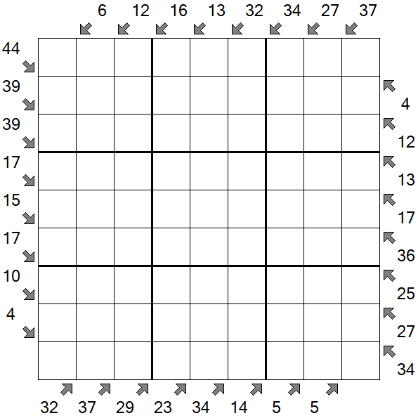 Little Killer Sudoku - Hard