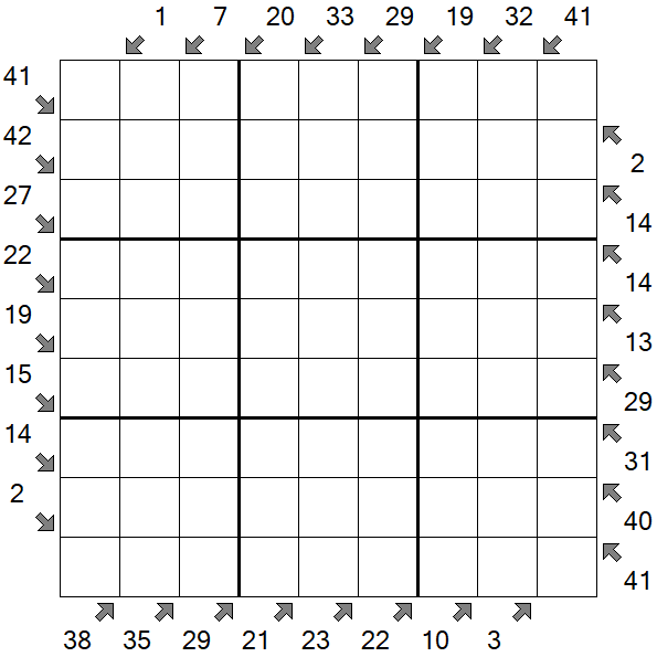 Little Killer Sudoku - Hard