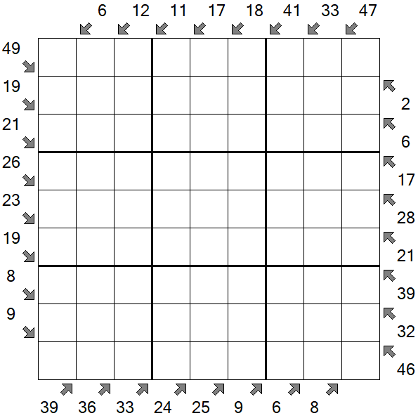 Little Killer Sudoku - Hard