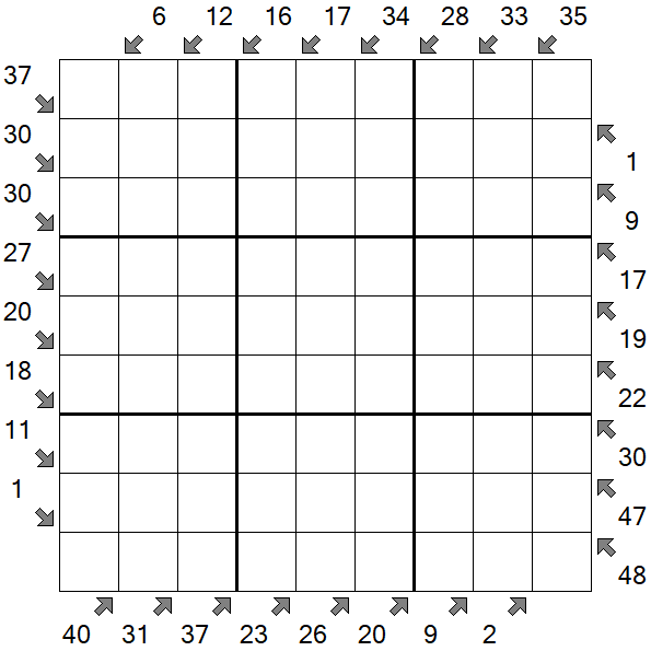 Little Killer Sudoku - Hard