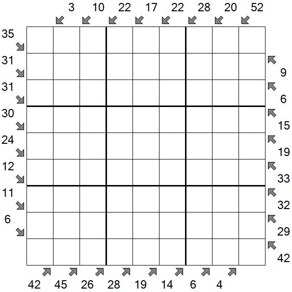 Little Killer Sudoku - Hard