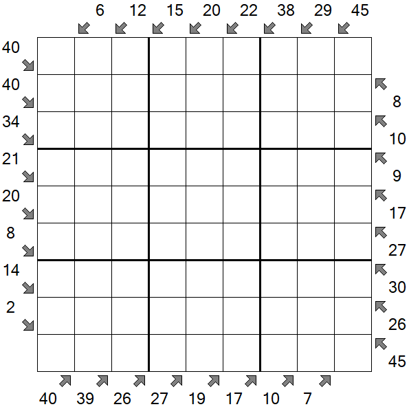 Little Killer Sudoku - Hard