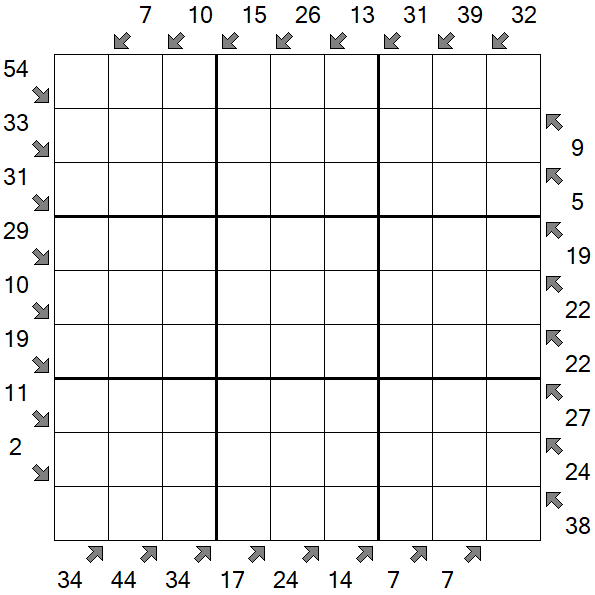 Little Killer Sudoku - Hard