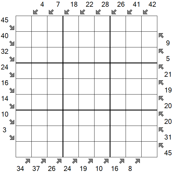 Little Killer Sudoku - Hard