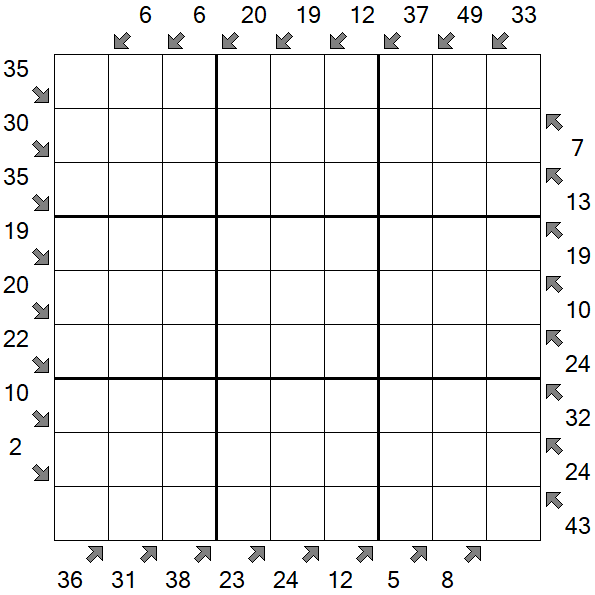 Little Killer Sudoku - Hard