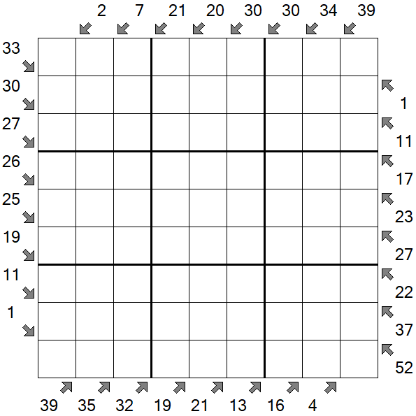 Little Killer Sudoku - Hard