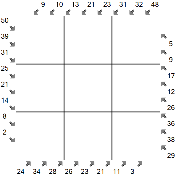 Little Killer Sudoku - Hard