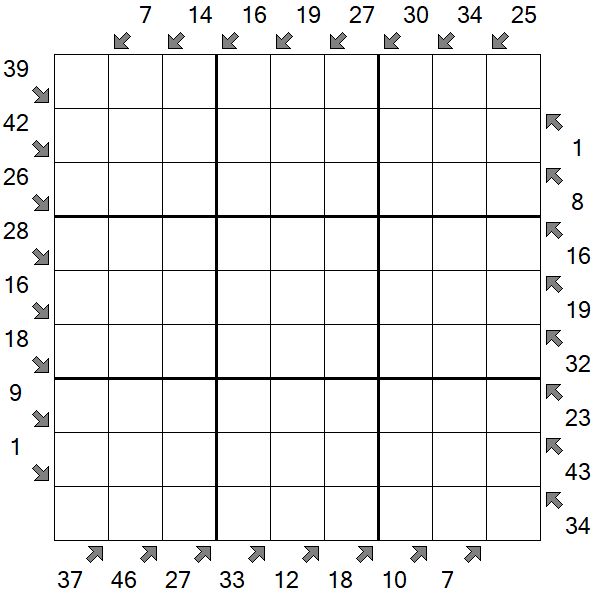 Little Killer Sudoku - Hard