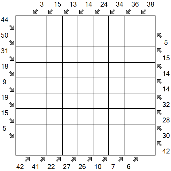 Little Killer Sudoku - Hard