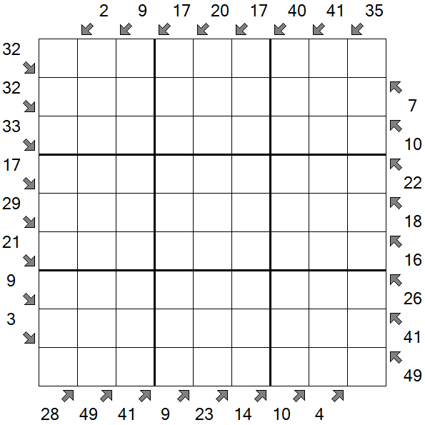 Little Killer Sudoku - Hard