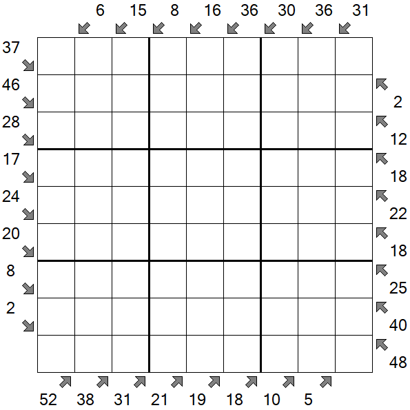 Little Killer Sudoku - Hard