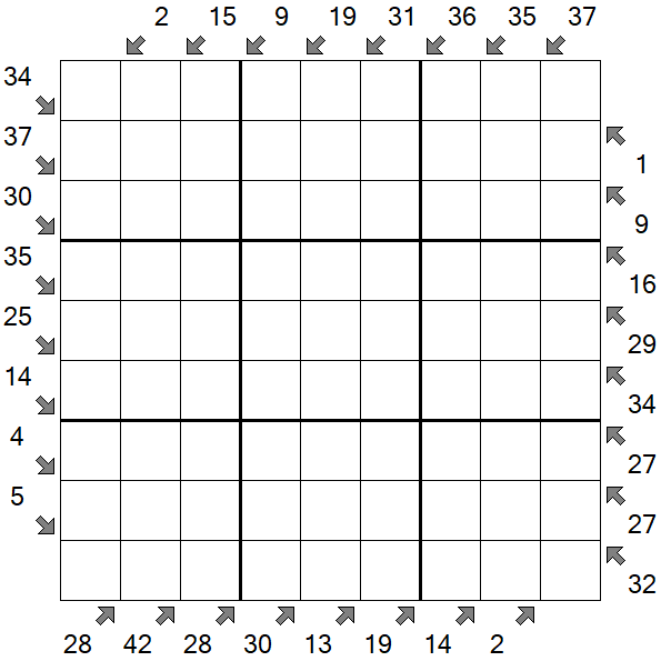 Little Killer Sudoku - Hard