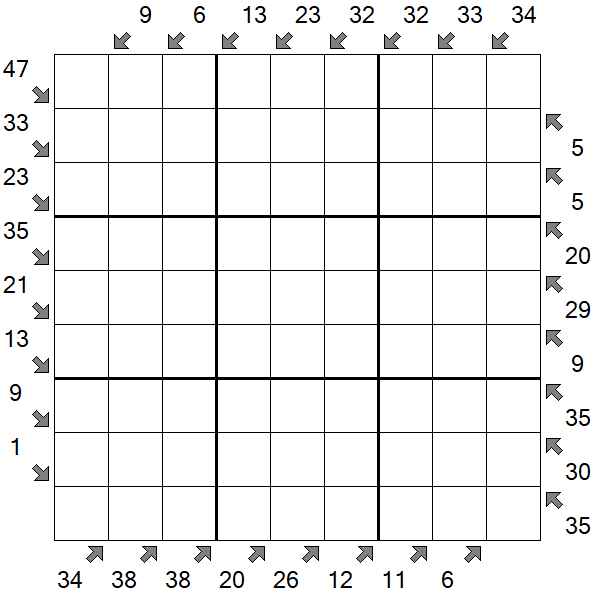 Little Killer Sudoku - Hard