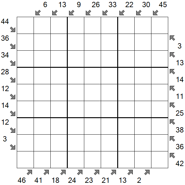Little Killer Sudoku - Hard
