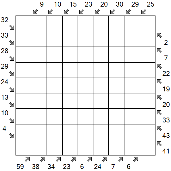 Little Killer Sudoku - Hard