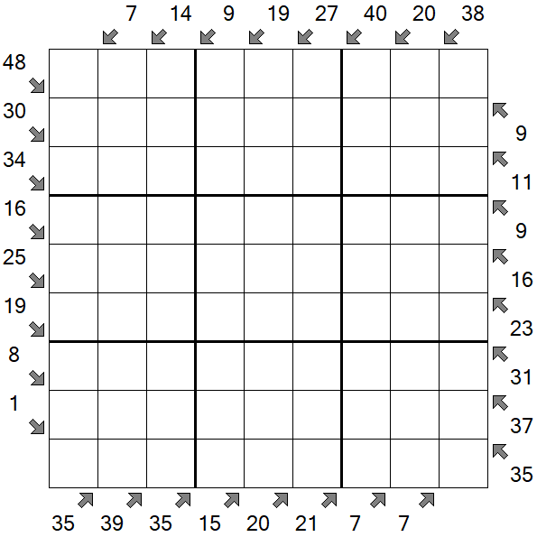 Little Killer Sudoku - Hard