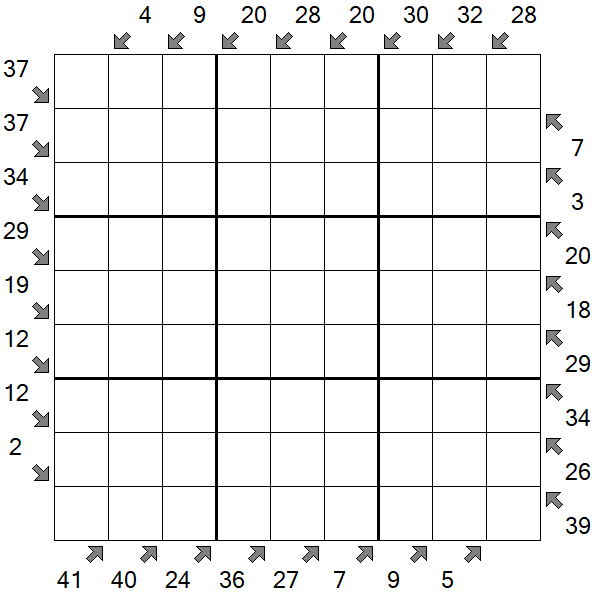 Little Killer Sudoku - Hard