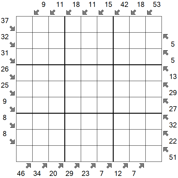 Little Killer Sudoku - Hard