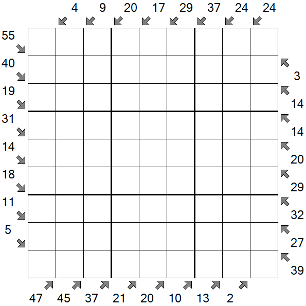 Little Killer Sudoku - Hard