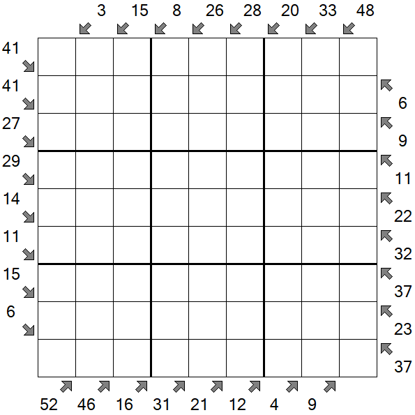 Little Killer Sudoku - Hard