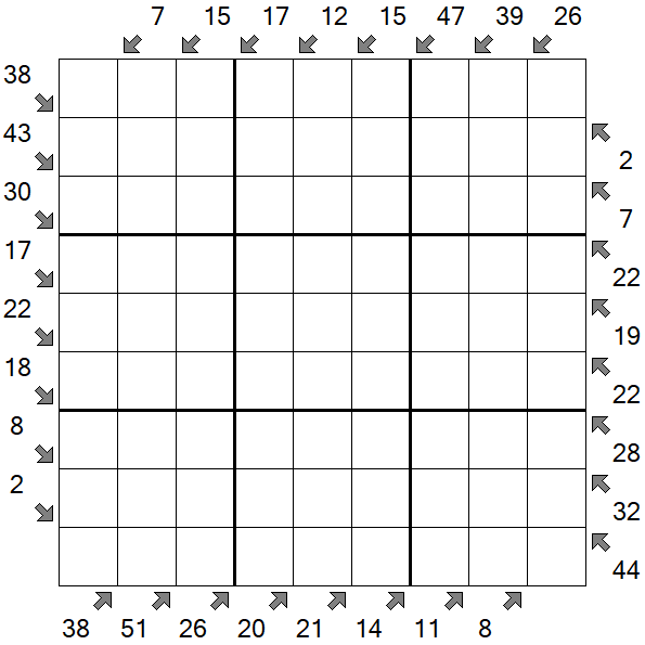 Little Killer Sudoku - Hard