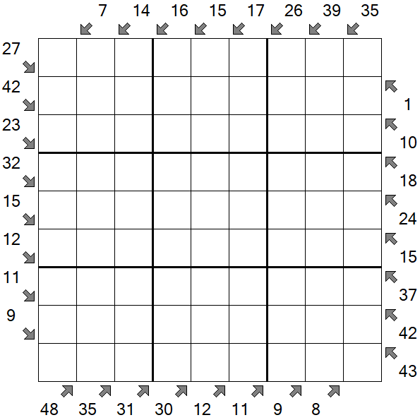 Little Killer Sudoku - Hard