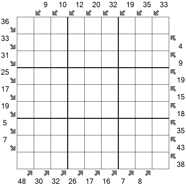 Little Killer Sudoku - Difícil