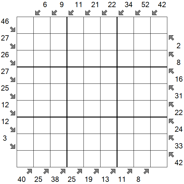 Little Killer Sudoku - Hard