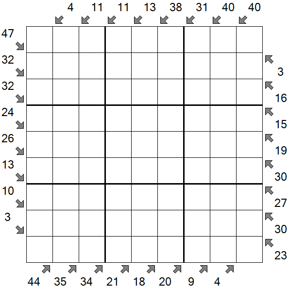 Little Killer Sudoku - Hard